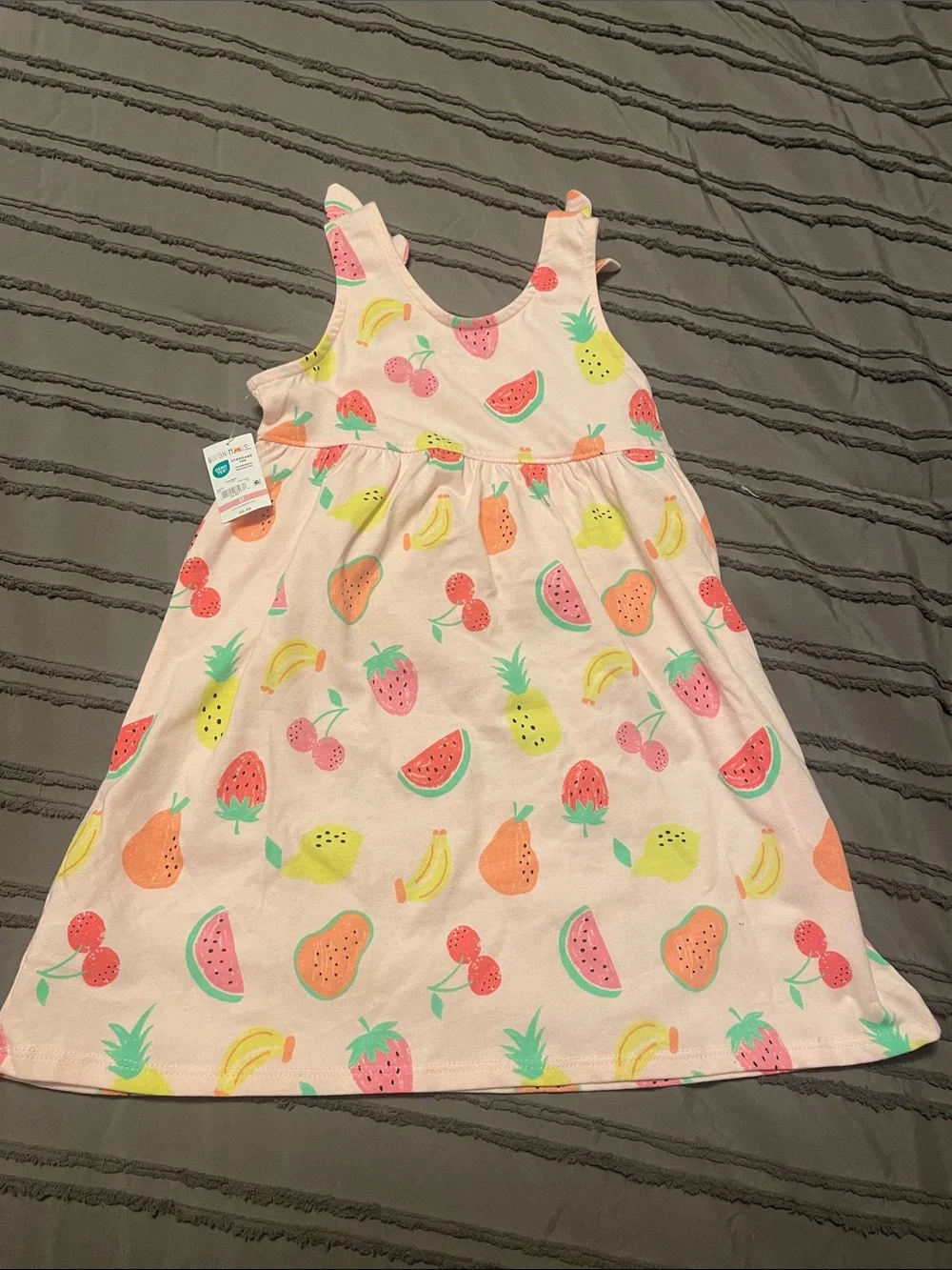 Garanimals Pink Fruit Print Tank Dress
